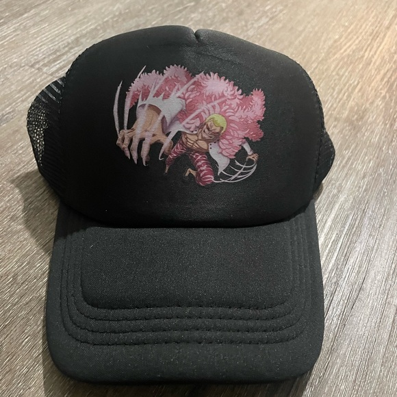 One Piece DoFlamingo Trucker Hat - Picture 4 of 4